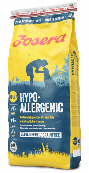 Josera Hypoallergenic 12.5kg.Cena norādīta par 1 gb. un ir spēkā pasūtot 2 gb.