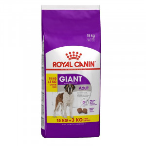 Royal Canin SHN Giant Adult 15 kg+3kg Cena norādīta par 1 gb. un ir spēkā pasūtot 2 gb.