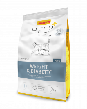 Josera HELP Weight & Diabetic Cat 400g - sausā barība kaķiem