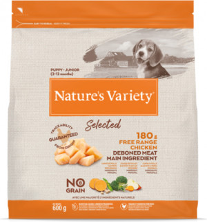 Nature's Variety Dog Selected Junior Free Range chicken 0,6 kg