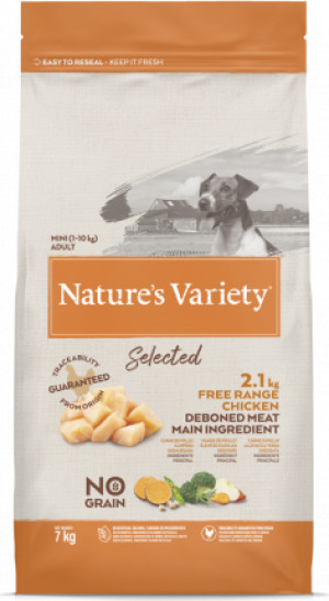 Nature's Variety Dog Selected Mini Free Range Chicken 7Kg 