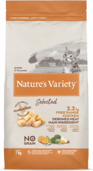 Nature's Variety Cat Selected Kitten Free Range Chicken 7 Kg