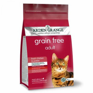 Arden Grange Adult cat – grain free – with fresh chicken & potato 4kg