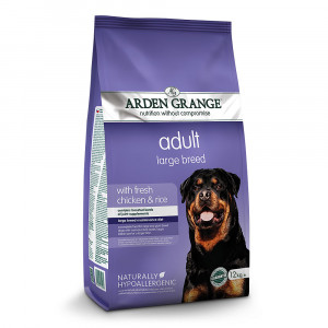 Arden Grange Adult Dog Large Breed – with fresh chicken & rice 12kg