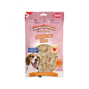 Nobby Star Snack Chicken Dice 40g