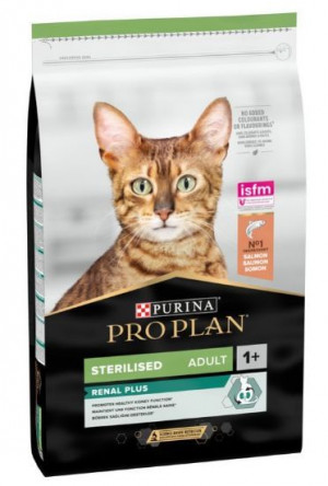 PRO PLAN ORIGINAL Cat Sterilised SALMON - sausā barība kastrētiem/sterilizētiem kaķiem ar lasi 10kg