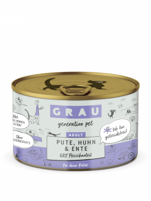 GRAU Pute, Huhn & Ente 200g