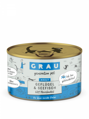 GRAU Geflügel & Seefisch 200g