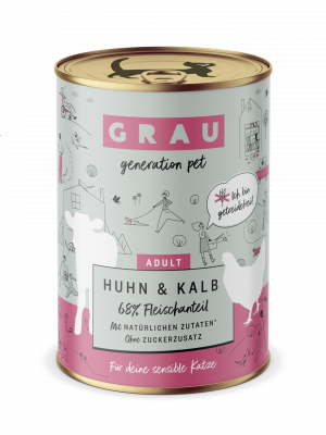 GRAU Huhn & Kalb 400g