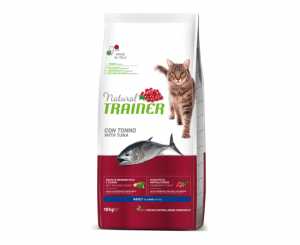 NATURAL TRAINER CAT ADULT WITH TUNA 10KG