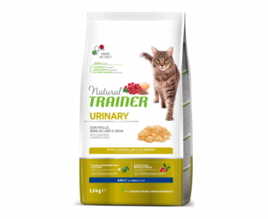 NATURAL TRAINER CAT URINARY ADULT WITH CHICKEN 1.5KG