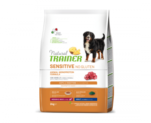 NATURAL TRAINER DOG SENSITIVE NO GLUTEN ADULT LAMB 3KG