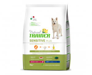 NATURAL TRAINER DOG SENSITIVE PLUS ADULT MEDIUM/MAXI RABBIT 3KG