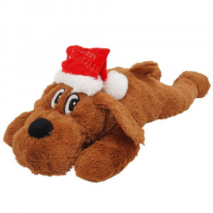 Nobby Xmas Ziemassvētku plīša  sunītis "Schlappi", brūns