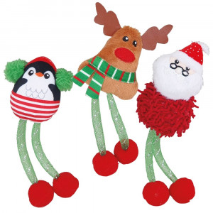 Nobby Xmas plush toy with catnip 15 cm