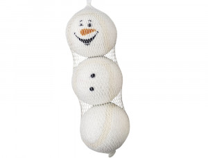 Nobby Xmas Tennis ball Snowman Ø 6cm