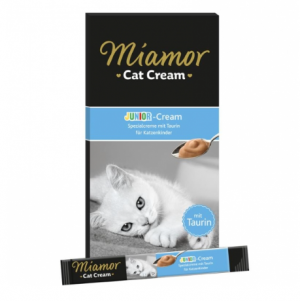 Miamor Cat Snack Cream gardums kaķēniem 15g x 6