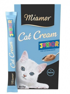 Miamor Cat Snack Cream gardums kaķēniem 15g x 6