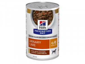 HILLS PD C/D Hill's Prescription Diet Urinary care ar vistu 354g akcija 4+1 dāvana