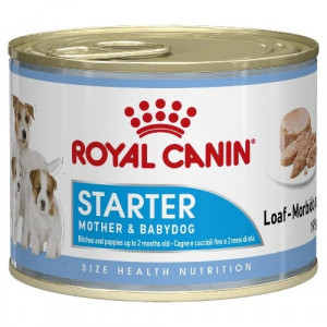 Royal Canin CHN Starter Mousse 6x195g Cena norādīta par 1gb.