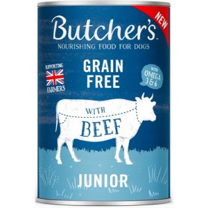 Butcher's DOG Original Junior with beef chunks in Jelly 400g