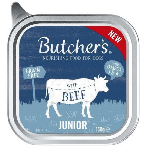 Butchers Dog Original JUNIOR with Beef Pate 150g