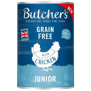 Butcher's DOG Original Junior with chicken chunks in Jelly 400g