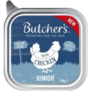 Butchers Dog Original JUNIOR with chicken Pate 12x150g