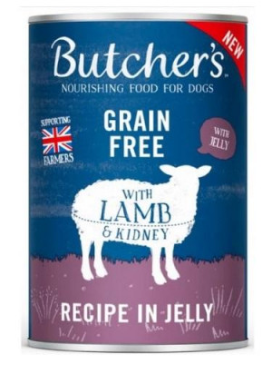 Butcher's DOG Original Recipe with lamb in Jelly 400g