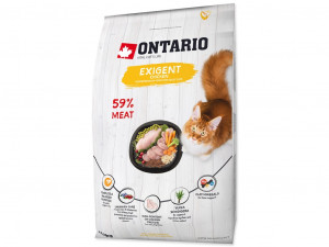 Ontario Cat Exigent sausā barība 0.4 kg
