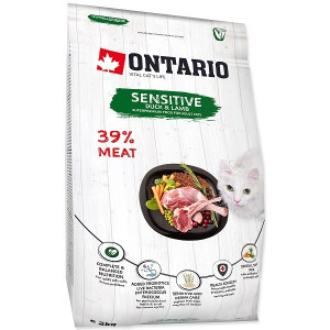 Ontario Cat Sensitive/ Derma sausā barība  2 kg