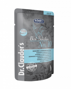 DR. CLAUDER'S Nr.10 Hering &Shrimps Mit Chia 85g x6