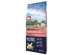 Ontario Dog Large Weight Control Turkey&Potatoes 12kg