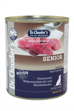 Dr.Clauder's Selected Meat Immune Plus SENIOR 800g x6