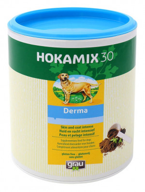 HOKAMIX 30 Derma - papildbarība suņiem 350g