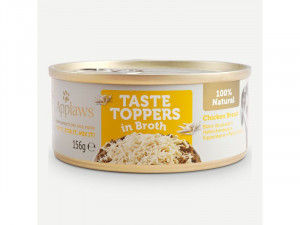 Applaws Dog Taste Toppers in Broth - vista 156g x6 Cena norādīta par 1 gb. un ir spēkā pasūtot 6 gb.