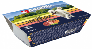 Ontario Dog Alucup Beef with vegetable - konservi suņiem 320 g