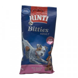 RINTI Extra Bitties adult - vista/teļa gaļa 75g