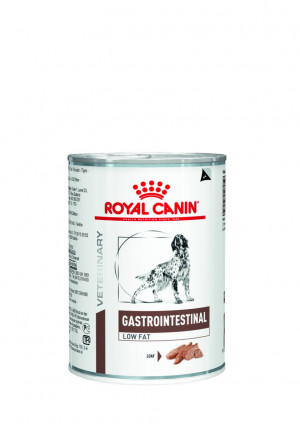 Royal Canin VHN Gastrointestinal Low Fat Wet konservi suņiem 420 gx6gb. Cena norādīta par 1 gb. un ir spēkā pasūtot 6 gb.