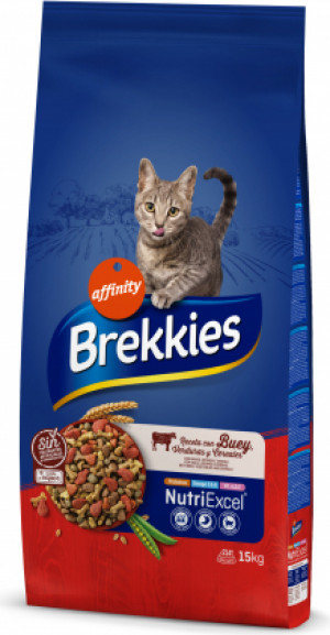 Brekkies Brek cat Beef 15kg