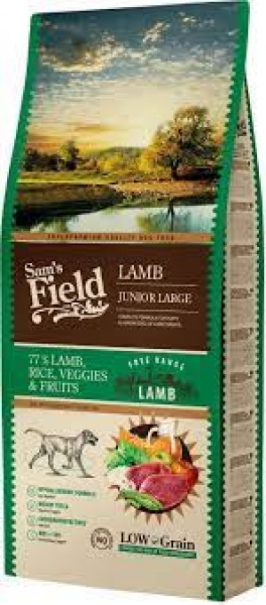 Sam´s Field Dog Fresh Lamb & Rice Junior Large 13kg