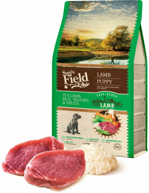 Sam´s Field Dog Fresh Lamb & Rice Puppy ALL 13kg