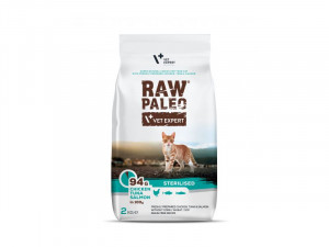 RAW PALEO STERILISED CAT - vista/tuncis/lasis 2kg