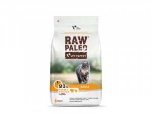 RAW PALEO ADULT CAT - tītars/vista 6kg