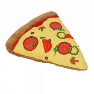 NOBBY Plush pizza "Classic"- rotaļlieta suņiem