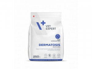 4T Veterinary Diet Cat Dermatosis - pīle un rīsi 250g