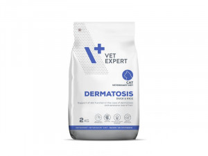 4T Veterinary Diet Cat Dermatosis - pīle un rīsi 2kg