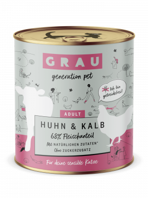 GRAU Huhn & Kalb 6x800g Cena norādīta par 1 gb