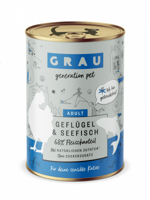 GRAU Geflügel & Seefisch 6x400g Cena norādīta par 1 gb