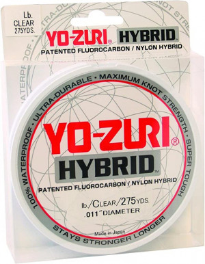 Yo-Zuri HYBRID 275YD 252m 4.54 kg- caurspīdīga